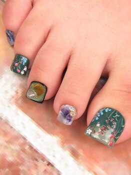 カラーズ 浜松店(colors)/フットデザイン自由¥7480