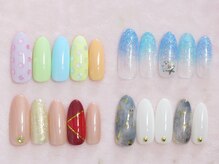 ネイルサロンアンドジュエリー アリュール(ALLURE)/9月定額デザインA（¥5292）