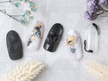 テンプテーション ネイル スタジオ(Temptation nail studio)/【大人気】凸凹ネイル