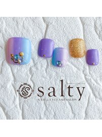 縦グラデーションネイル