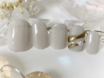 ネイルアンドアイラッシュ ブレス エスパル山形本店(BLESS)/アクセサリーネイル