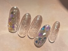 ターラ(Tara)/ラメグラシェルネイル