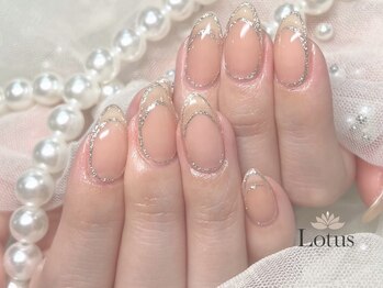 ロータス ネイルアンドアイラッシュ(Lotus)/シルバーラメ