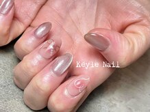 キールネイル(KeyleNail)/リボンとハート¥11,000