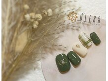 ネイルアンドアイラッシュサロン ブレス 長町南駅店(BLESS)/大人リボンアート♪