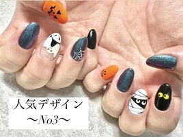 ハロウィンネイル