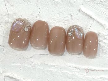 ネイルメゾン 池袋店(NAIL MAISON)/うるうるラメネイル¥5800
