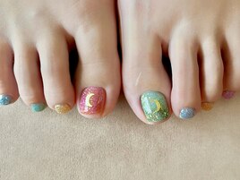 フラッシュカラフル月 11550円～