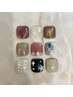 【親指セレクト☆フットネイル】オフ込み★¥5,500