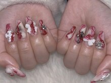 ティアラネイル(TIARA NAIL)/ジェルアートつけ放題¥9000