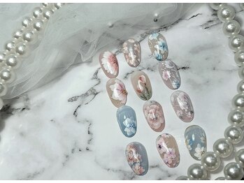 アレモナ(AREMONNA)/お花ネイルデザイン