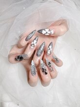 ラビットネイル 大阪なんば店(Rabbit Nail)/クロムネイル