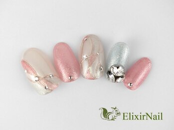 エリクサーネイル 五反田(Elixir Nail)/定額c やり放題/クーポン使用