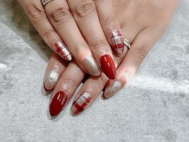 bordeaux×mag×チェック柄～