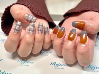 秋のチェック柄☆2025