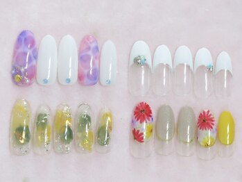 ネイルサロンアンドジュエリー アリュール(ALLURE)/9月定額デザインC（¥6372）