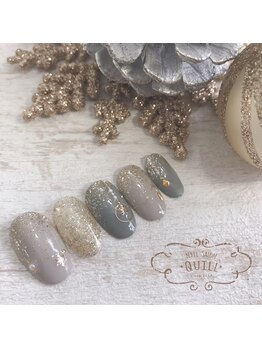 ネイルサロン クイル(QUILL)/12月キラキラ☆3