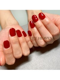 オトナ☆ボルドーネイル