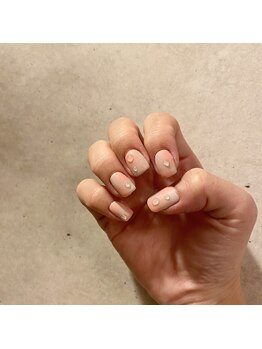 リリアフリル(Lilia×frill)/桃ネイル