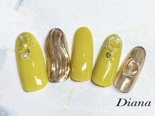 ディアナ ひたちなか高場店(DIANA)/定額ネイル　7,700円　A‐021