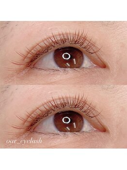 オール アイラッシュ(oar eyelash)/カラーフラットラッシュ