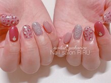 リル(RIRU)/レオパードネイルアニマルネイル