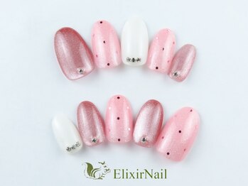 エリクサーネイル 池袋(Elixir Nail)/定額a シンプル/クーポン使用