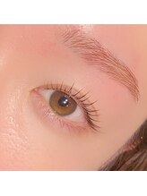 エルメ バイ クイーンズ(herme by QUEENS)/美眉wax＋まつげパーマ