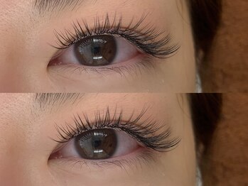 アイラッシュサロン マハロアンドフェスタ 麻布十番店(mahalo&Festa)/Wフラットラッシュ120束(240本)