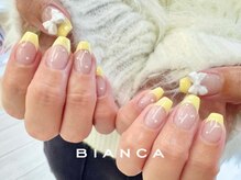 ビアンカ ネイルサロン 大宮店(Bianca)/トレンドイエローフレンチ♪