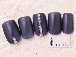 シンプルネイビーストーン