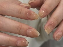 ロミー(Rommy)/suiri指名 うるちゅる桃ネイル