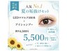 人気No.1 夏の垢抜けセット LEDフラット100本/アイシャンプー付き¥6500