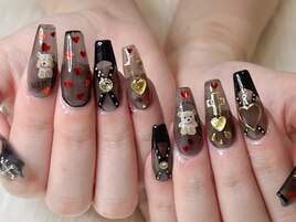 ★透け感ブラック×地雷系★