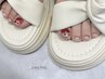 《シルバーランク担当/フットネイル》2本アート ¥7,000