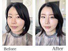 ルネカラー(Renecolor)/フルメイクレッスンBefore/After