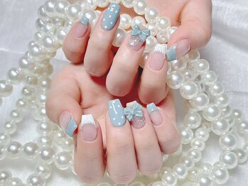 ナナアンドコー(Nana&Co.)/青ネイル、夏ネイル