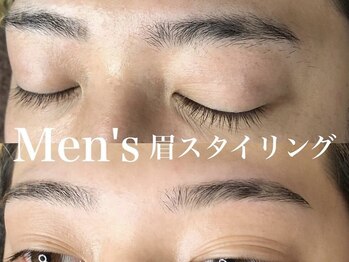 アンドナイン(AND NINE)/男性アイブロウ美眉スタイリング