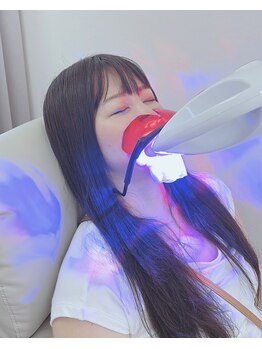 セルフホワイトニングサロン エクシアホワイトニング 新潟西店の写真/【セルフホワイトニング初回¥500】歯の黄ばみ・着色汚れが気になる方に◎口臭予防、オーラルケアにも◎