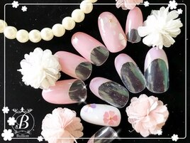 桜ホロネイル