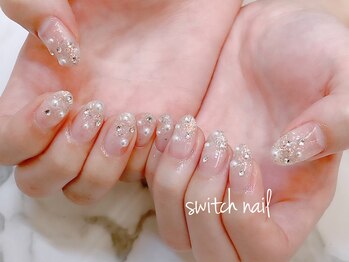 スウィッチ(SWITCH)/パーツとラメでキラキラ