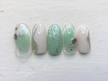 ルリアンネイル(le lien nail)/定額アートコースB
