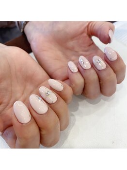 ハーティーネイル hearty nail 溝の口店/春のおはなネイル