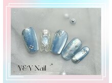 ワイアンドワイ(Y&Y)/バカラネイルの定額デザイン