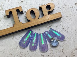 氷柱ネイルandビジュー