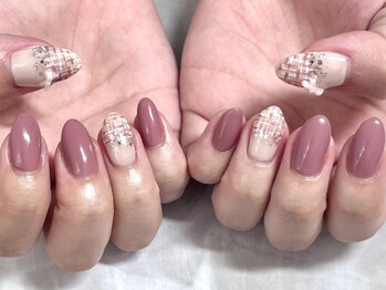 トパーズ 恵比寿(TOPAZ)/ツイードネイル