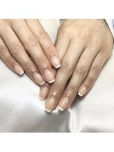 ホワイトネイル 名駅店(WHITE NAIL)/細フレンチ