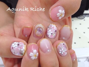 アグニークリッシェ(Agunik Riche)/【桜ネイル】
