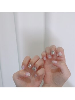 オーロラ☆ガラスフレンチ