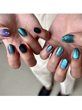 リファインネイル(refinenail)/ブルーグリーンマグネット